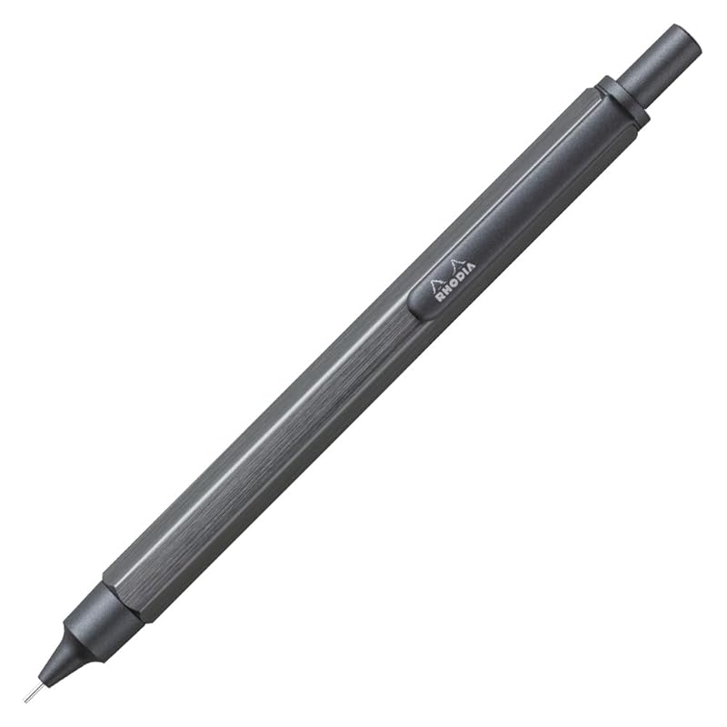 RHODIA Rhodia mechanical pencil 0.5mm script hexagonal shaft Aluminum body/anodized Hairline finish titanium RHODIA cf9373
RHODIA Rhodia mechanical pencil 0.5mm script hexagonal shaft Aluminum body/anodized Hairline finish titanium RHODIA cf9373