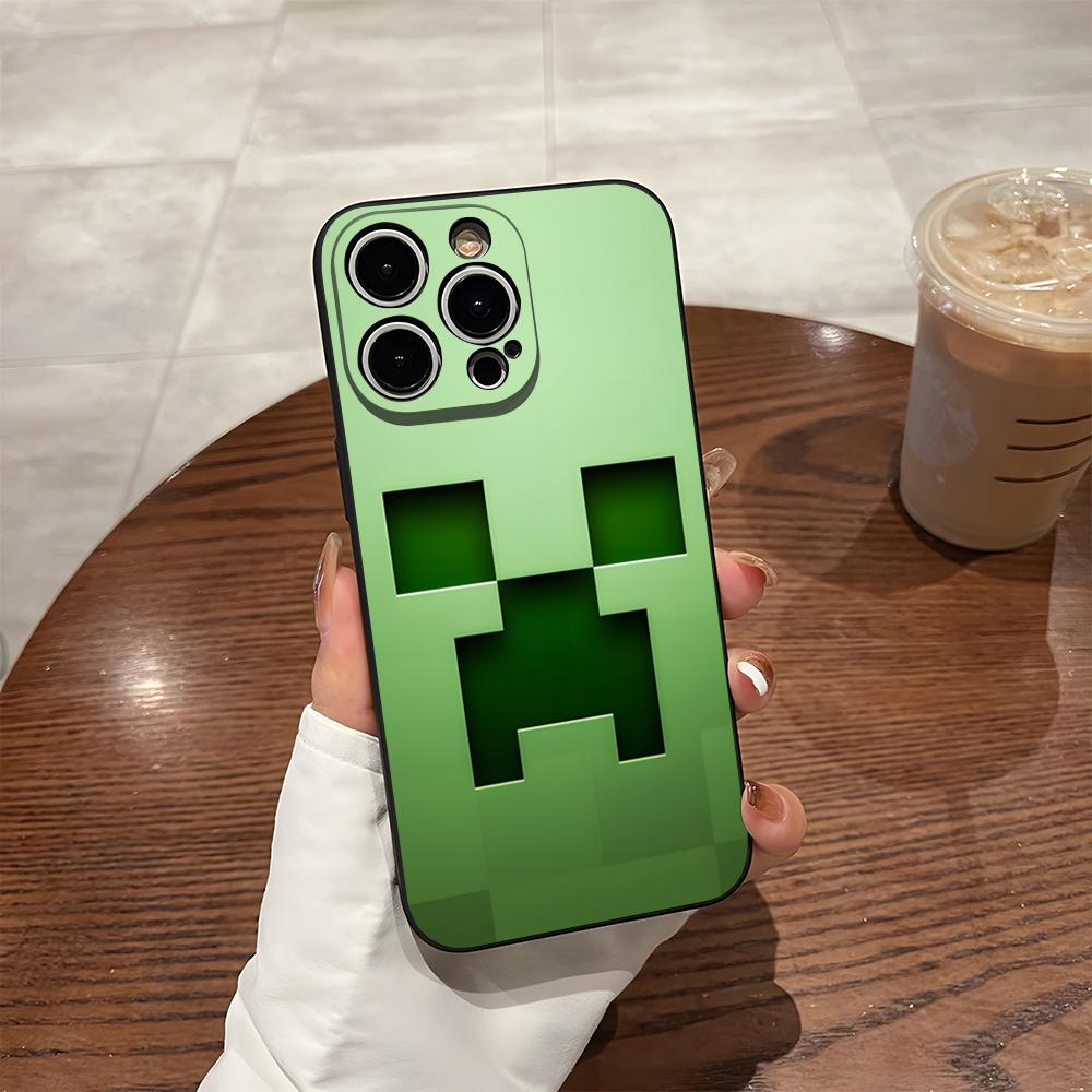 Green Pixel Monster Creeper Phone Case For Iphone 16 Pro Max 15 Pro 14 Plus 13 11 12 Xr X Xs 7 8 Plus Se 2020 Back Cover iPhone13 Pro
Green Pixel Monster Creeper Phone Case For Iphone 16 Pro Max 15 Pro 14 Plus 13 11 12 Xr X Xs 7 8 Plus Se 2020 Back Cover iPhone13 Pro