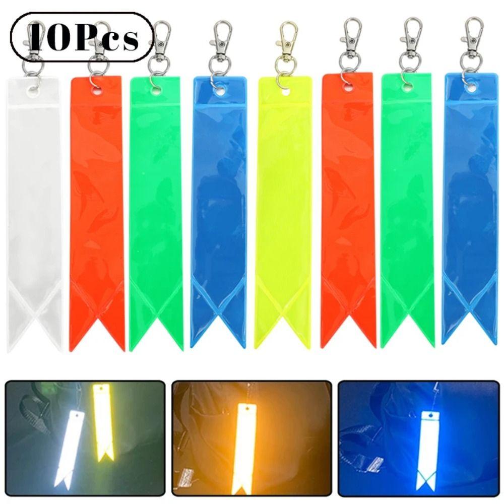 10Pcs High Visibility Reflective Strips Waterproof Backpack Pendant Auto Decoration 10Pcs Rose Red 15*3cm
10Pcs High Visibility Reflective Strips Waterproof Backpack Pendant Auto Decoration 10Pcs Rose Red 15*3cm