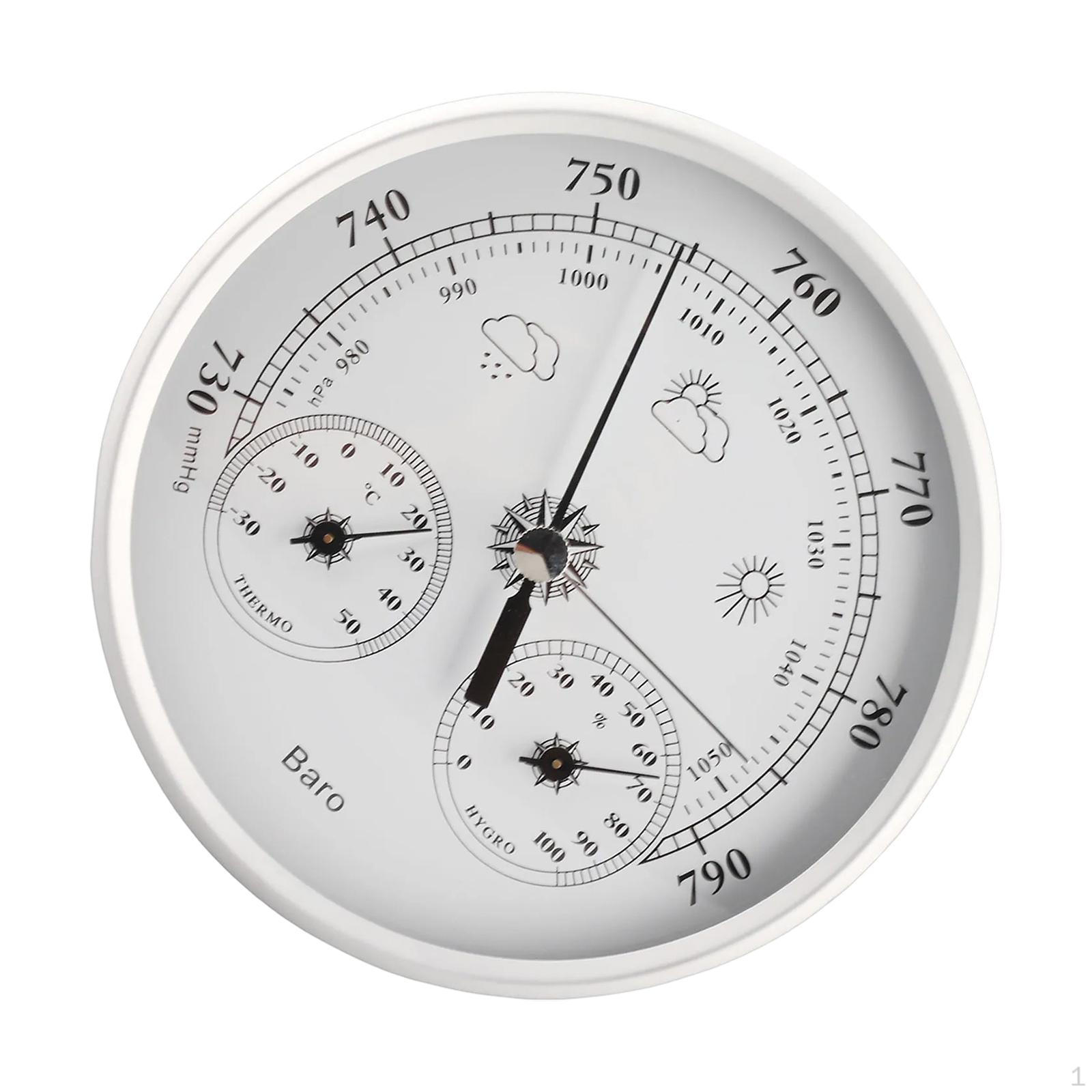 , Analog Weather Station, Thermometer And Compact Mechanical Hygrometer. белый
, Analog Weather Station, Thermometer And Compact Mechanical Hygrometer. белый