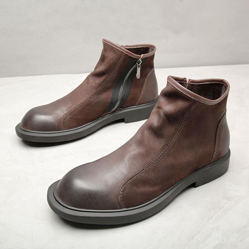 Весна Осень Обувь из Натуральной Кожи Мужские Ботинки Челси Модный Бренд Мужские Ботильоны Плоские Нескользящие Черные Коричневые 42 коричневый
Весна Осень Обувь из Натуральной Кожи Мужские Ботинки Челси Модный Бренд Мужские Ботильоны Плоские Нескользящие Черные Коричневые 42 коричневый