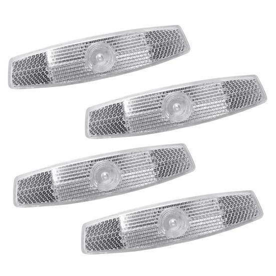 4 шт. велосипедные спицы, светоотражающие предупреждающие полоски, отражатели, аксессуары для велосипеда белый
4 шт. велосипедные спицы, светоотражающие предупреждающие полоски, отражатели, аксессуары для велосипеда белый