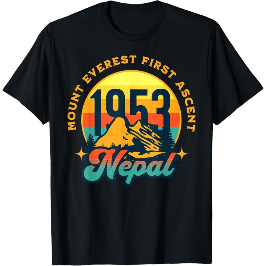 Retro Mount Everest First Time Ascent 1953 Nepal Vintage T-Shirt XXXXXL чёрный
Retro Mount Everest First Time Ascent 1953 Nepal Vintage T-Shirt XXXXXL чёрный