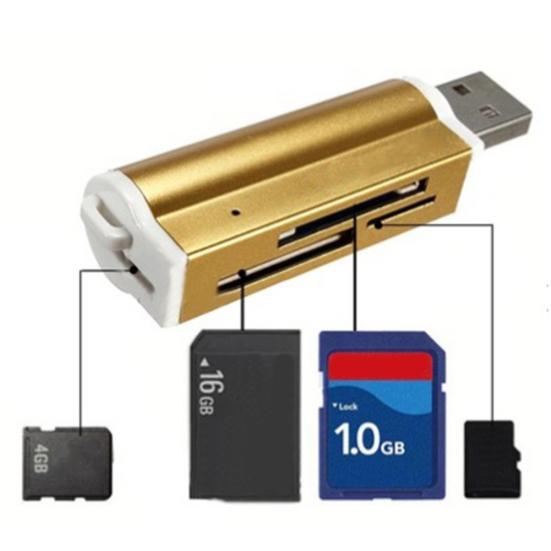 Многофункциональное высокоскоростное устройство чтения карт памяти USB 2.0 Micro SD TF MMC SDHC MS
Многофункциональное высокоскоростное устройство чтения карт памяти USB 2.0 Micro SD TF MMC SDHC MS