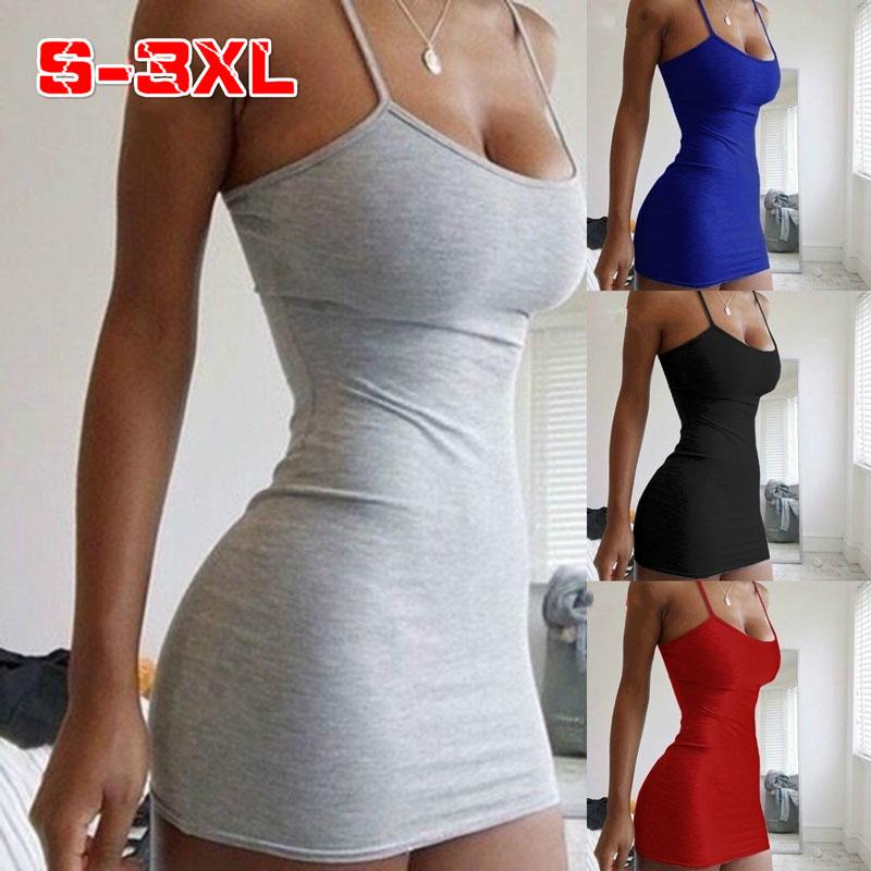 женщины Strapy пакет хип мини-платье Sexy Stretchy Sleeveless Твердые платья Спагетти Мини платье Плюс размер
женщины Strapy пакет хип мини-платье Sexy Stretchy Sleeveless Твердые платья Спагетти Мини платье Плюс размер