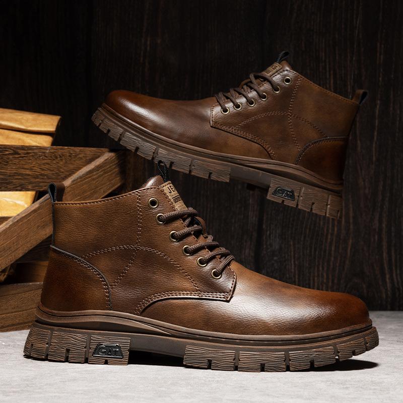 Мужская обувь зима новая новая полусапожки Мартина мужские британские низкие повседневные кожаные туфли американские ретро рабочие ботинки 44 темно-коричневого
Мужская обувь зима новая новая полусапожки Мартина мужские британские низкие повседневные кожаные туфли американские ретро рабочие ботинки 44 темно-коричневого