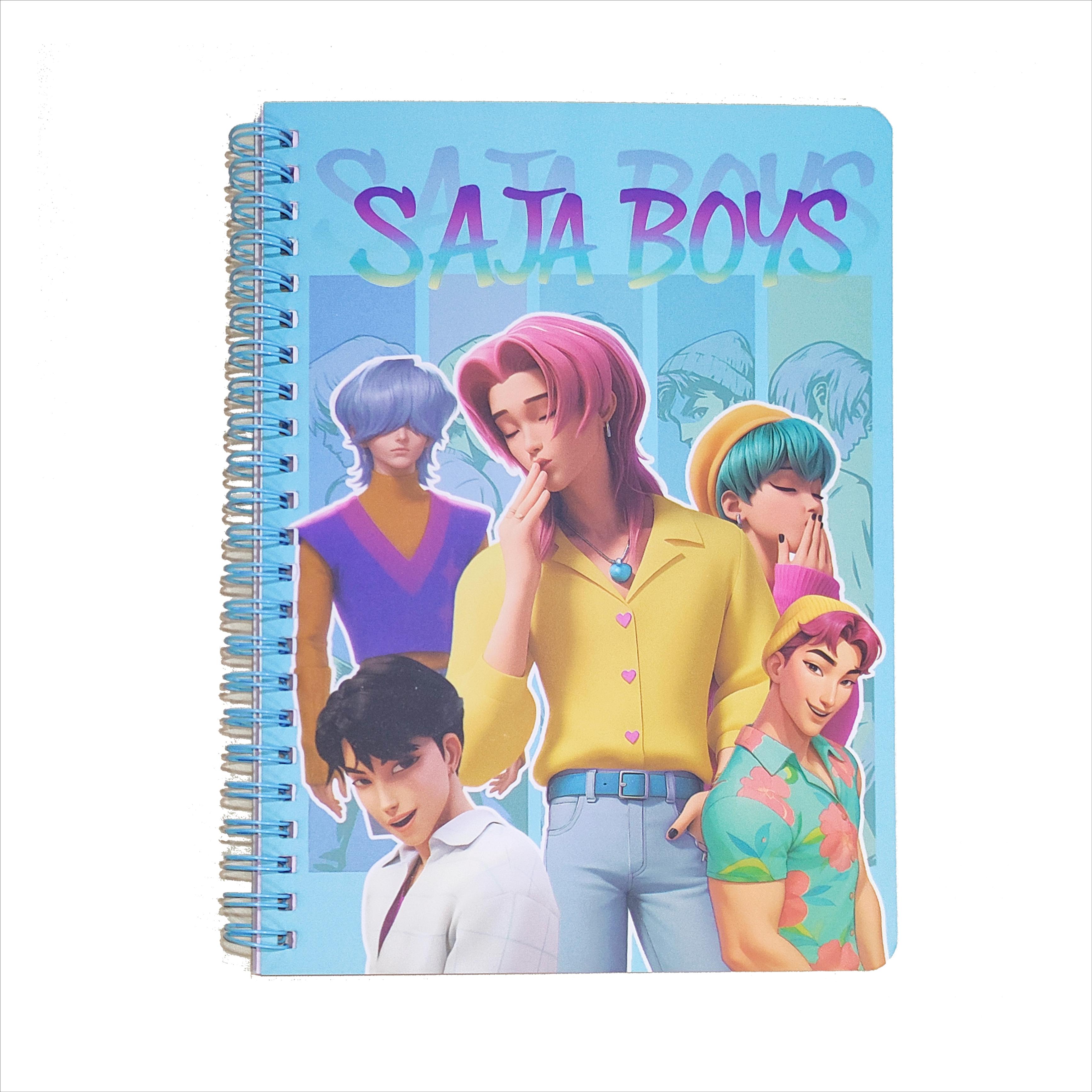 Kpop Coil Notebook Demon Hunter High Quality Paper SAJA BOYS Cartoon Fashion Student Stationery Office Supplies Fan Gifts 20.2 14.4cm
Kpop Coil Notebook Demon Hunter High Quality Paper SAJA BOYS Cartoon Fashion Student Stationery Office Supplies Fan Gifts 20.2 14.4cm