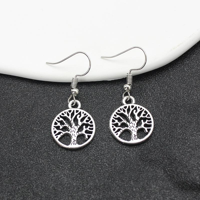 Exaggerated Auspicious Tree of Life Alloy Pendant Earring Woman New Vintage Geometric Round Brincos Zircon Orejeras Girl Gift
Exaggerated Auspicious Tree of Life Alloy Pendant Earring Woman New Vintage Geometric Round Brincos Zircon Orejeras Girl Gift