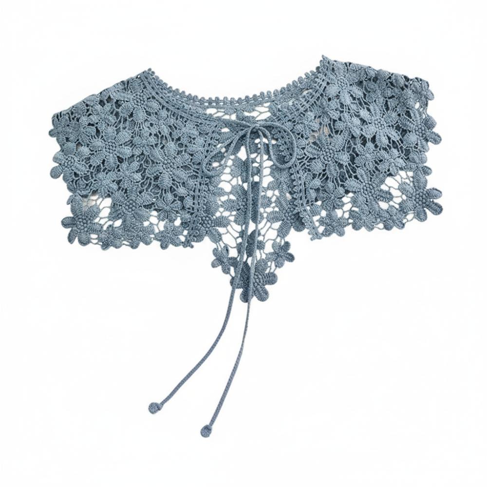 Casual Hollow Out Fake Collar Shawl Crochet Lace Elegant False Collar Cute Knitted Lace Detachable Collar for Women синий
Casual Hollow Out Fake Collar Shawl Crochet Lace Elegant False Collar Cute Knitted Lace Detachable Collar for Women синий