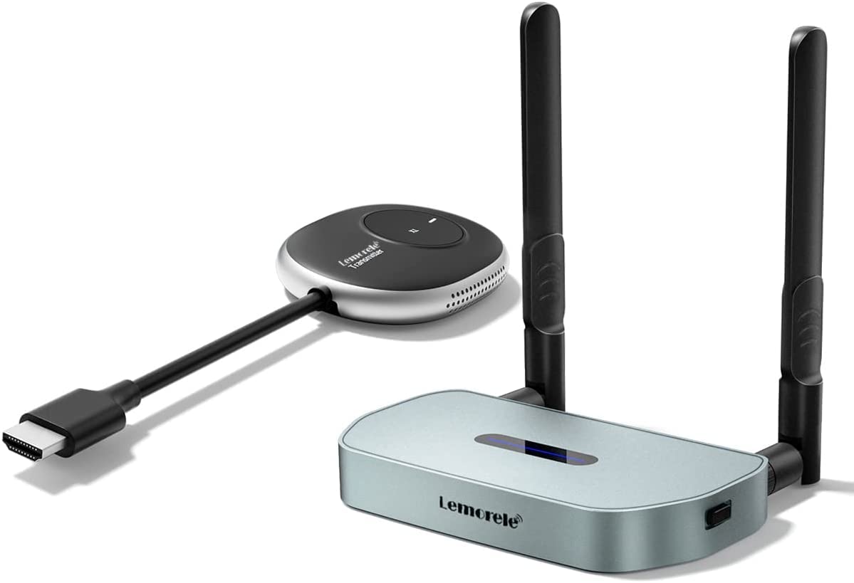 Lemorele Wireless HDMI Set Technical Compliance Certification Wireless HDMI Transmitter Receiver HDMI Extender Kit HDMI 2 Screen Display Wireless
Lemorele Wireless HDMI Set Technical Compliance Certification Wireless HDMI Transmitter Receiver HDMI Extender Kit HDMI 2 Screen Display Wireless