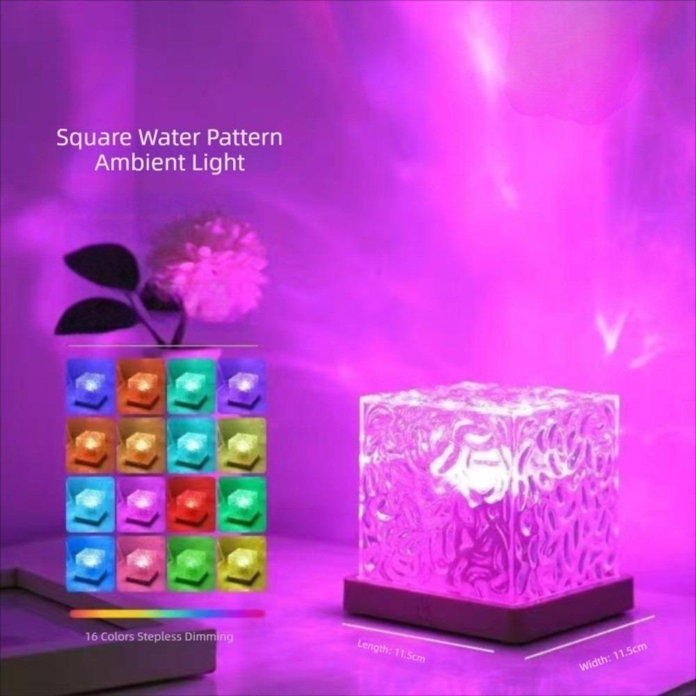 16 Colors Aurora Night Light with Remote Control USB Power Projection Lamp Home Decoration Dynamic Water Ripples
16 Colors Aurora Night Light with Remote Control USB Power Projection Lamp Home Decoration Dynamic Water Ripples