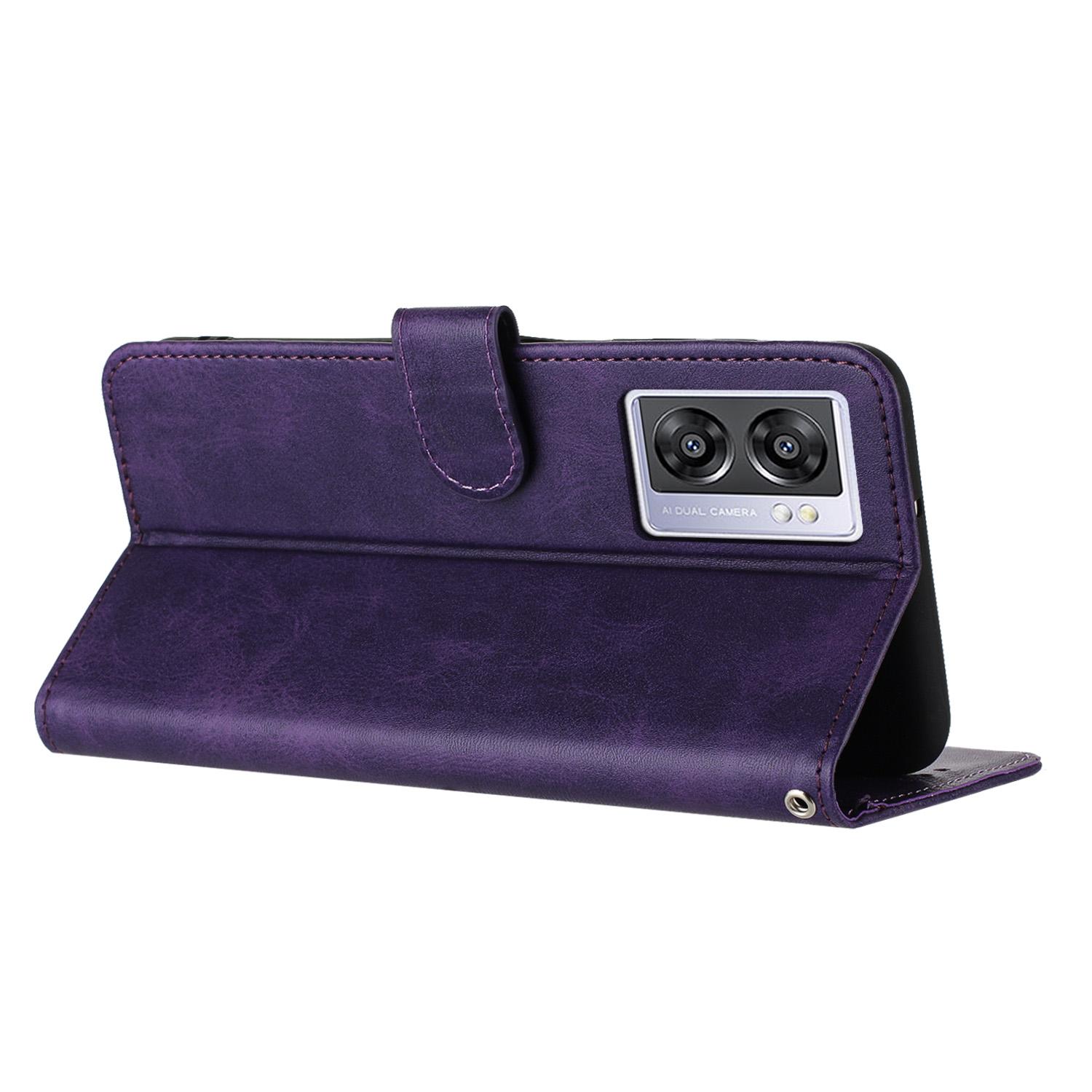 For Oppo A57 (2022) 5G/A77 5G/A57 4G/A57e 4G/A57s 4G/A77 4G/A77s 4G/OnePlus Nord N20 SE 4G Leather Phone Stand Case Purple
For Oppo A57 (2022) 5G/A77 5G/A57 4G/A57e 4G/A57s 4G/A77 4G/A77s 4G/OnePlus Nord N20 SE 4G Leather Phone Stand Case Purple