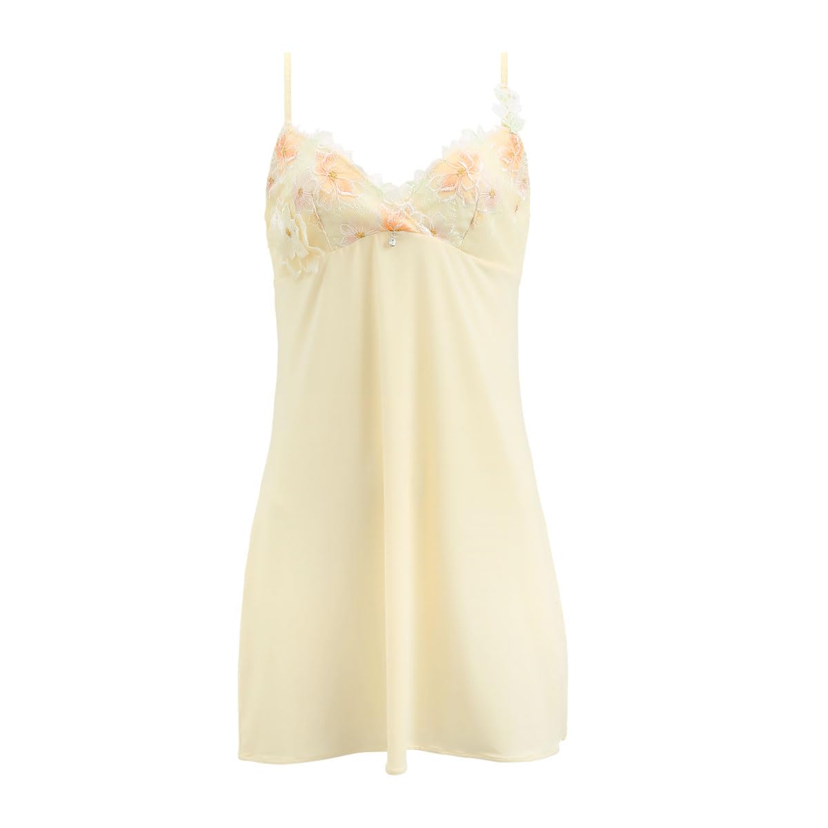 Himiko 026 Series Slip Long Camisole Lingerie (CR-Cream, M)
Himiko 026 Series Slip Long Camisole Lingerie (CR-Cream, M)