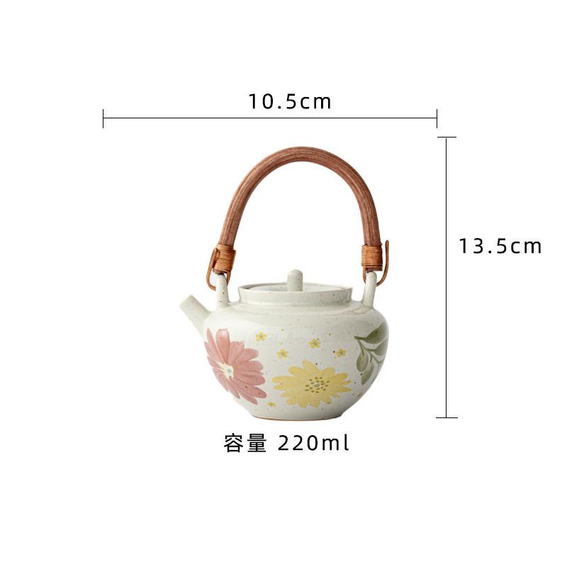 220ml Rattan Woven Lifting Handle Teapot Handmade Tea Infuser Pot Tea Brewing Kettle With Ball Hole Cha Accessories Ornaments
220ml Rattan Woven Lifting Handle Teapot Handmade Tea Infuser Pot Tea Brewing Kettle With Ball Hole Cha Accessories Ornaments