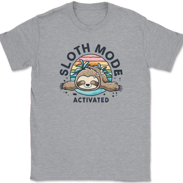 Sloth Mode Activated T-Shirt Funny Lazy Sleepy Humor Animal Joke Graphic Tee 4XL
Sloth Mode Activated T-Shirt Funny Lazy Sleepy Humor Animal Joke Graphic Tee 4XL