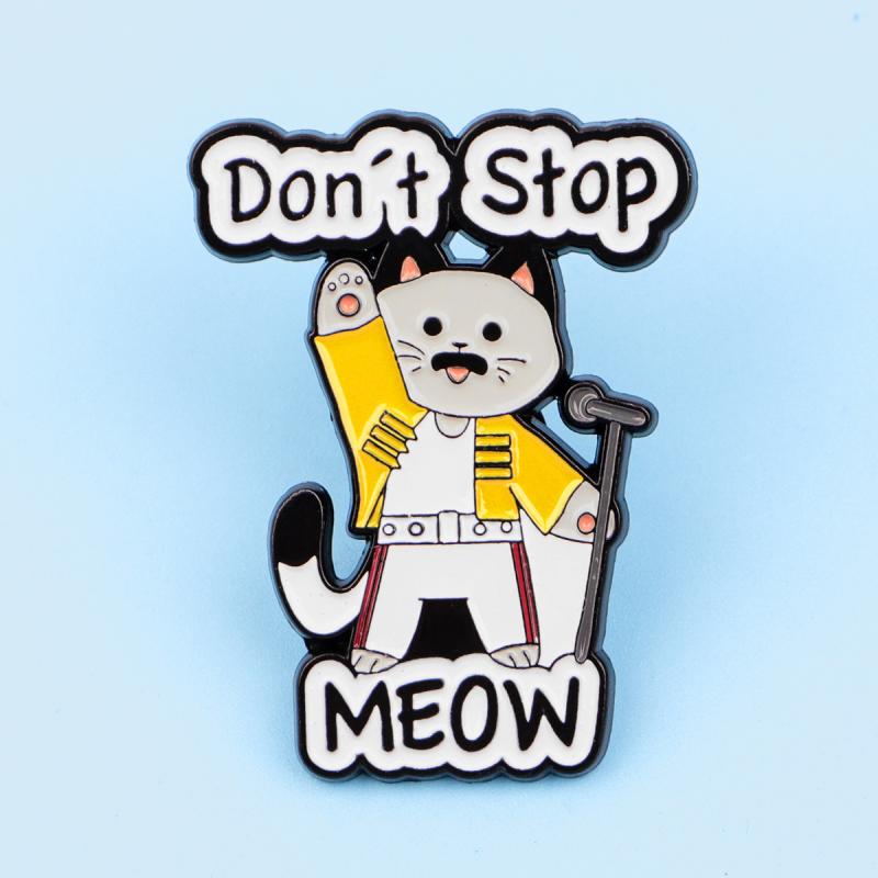 Fashion Cat Enamel Pin Cute Animal Quotes Brooch Pines Lapel Pins Badge On Backpack Clothing Accessories Funny Jewelry Gifts one size
Fashion Cat Enamel Pin Cute Animal Quotes Brooch Pines Lapel Pins Badge On Backpack Clothing Accessories Funny Jewelry Gifts one size