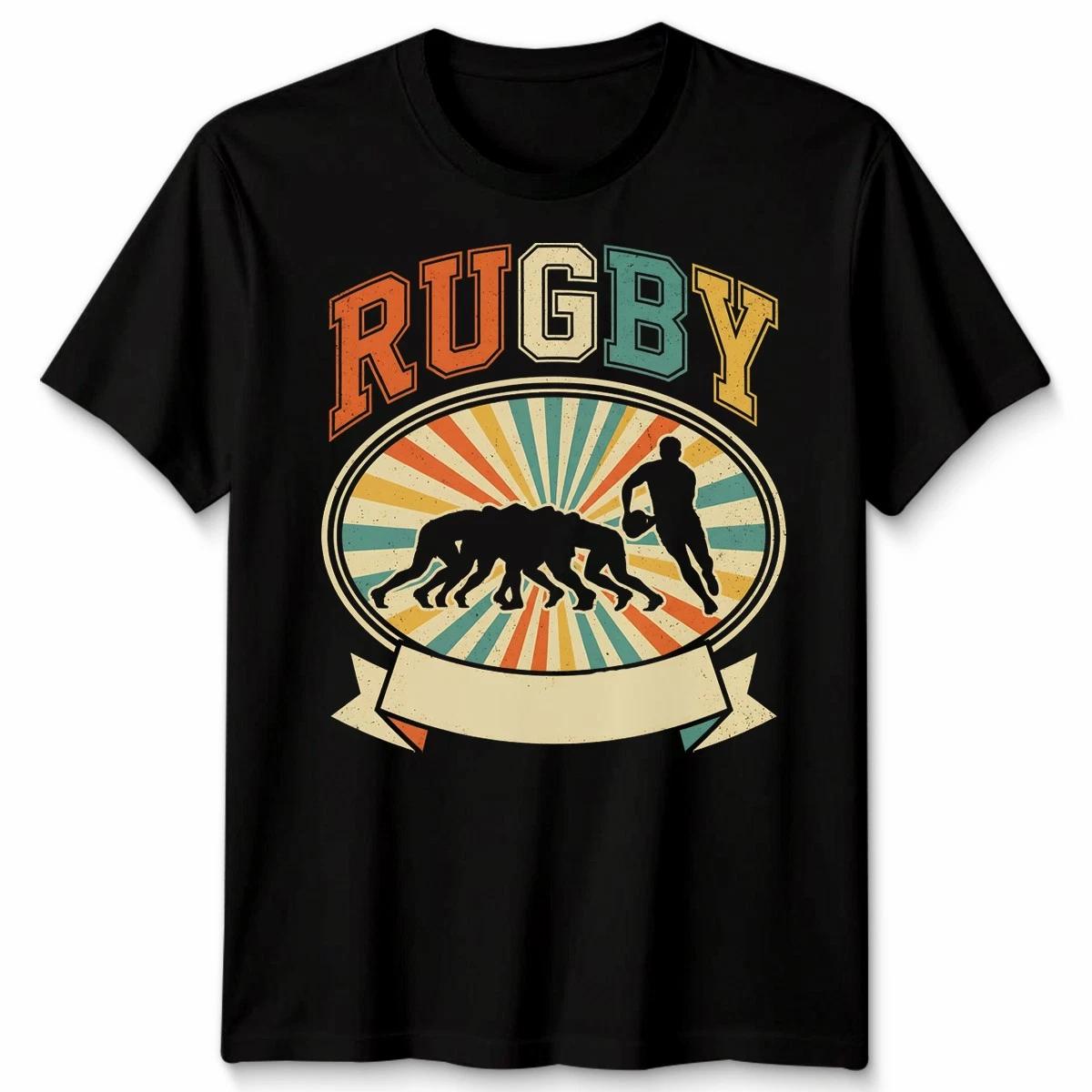Rugby Sports Retro Design Graphic Tee Mens Womens Unisex T-Shirt Vintage Player S
Rugby Sports Retro Design Graphic Tee Mens Womens Unisex T-Shirt Vintage Player S