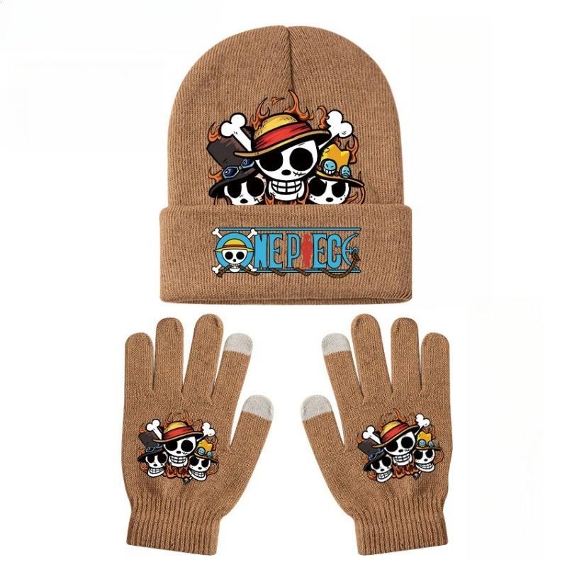 ONE PIECE Printed Knitted Hat Glove 2pcs Sets Anime Plush Warm Cold-proof
ONE PIECE Printed Knitted Hat Glove 2pcs Sets Anime Plush Warm Cold-proof