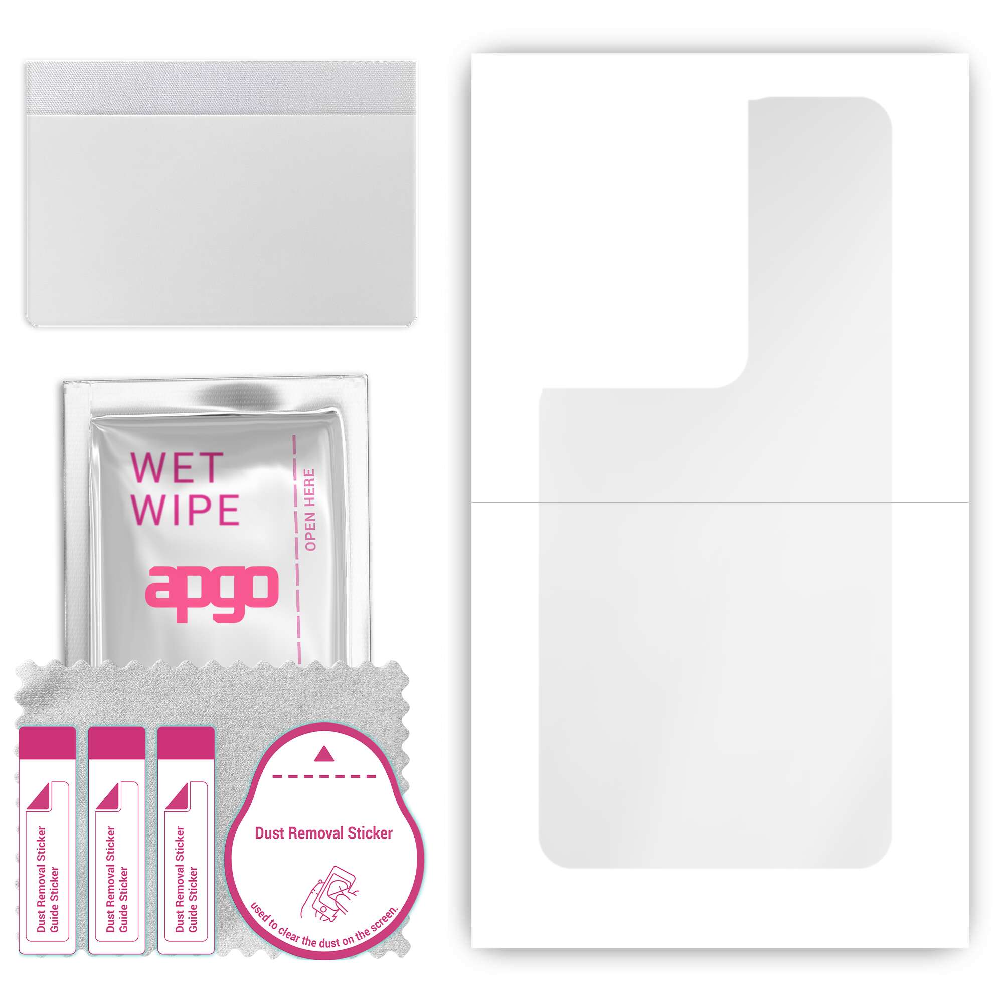 apgo Ultra Clear Protective Skin Sticker for the back compatible with Oppo Reno8 Pro 5G, Wrap Film, Hydrogel Film, Flexible, Soft TPU with positioning
apgo Ultra Clear Protective Skin Sticker for the back compatible with Oppo Reno8 Pro 5G, Wrap Film, Hydrogel Film, Flexible, Soft TPU with positioning