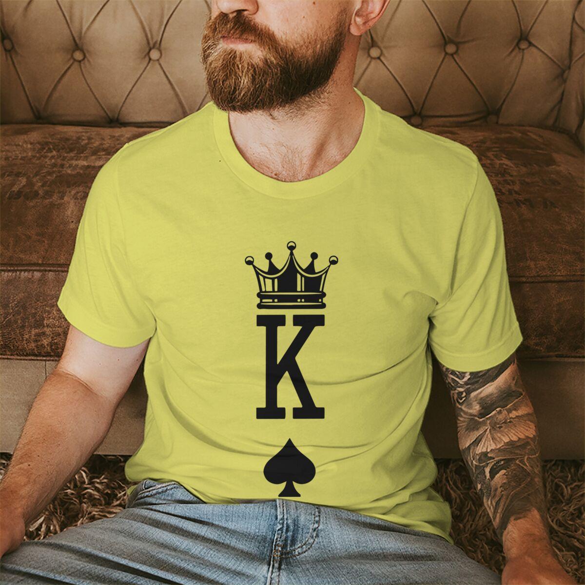 Vintage King Queen Crown Print T Shirts Men Women Fahsion Trend Wife Husband Valentines Day Tees Gifts Lovers Matching Tshirt 4XL
Vintage King Queen Crown Print T Shirts Men Women Fahsion Trend Wife Husband Valentines Day Tees Gifts Lovers Matching Tshirt 4XL