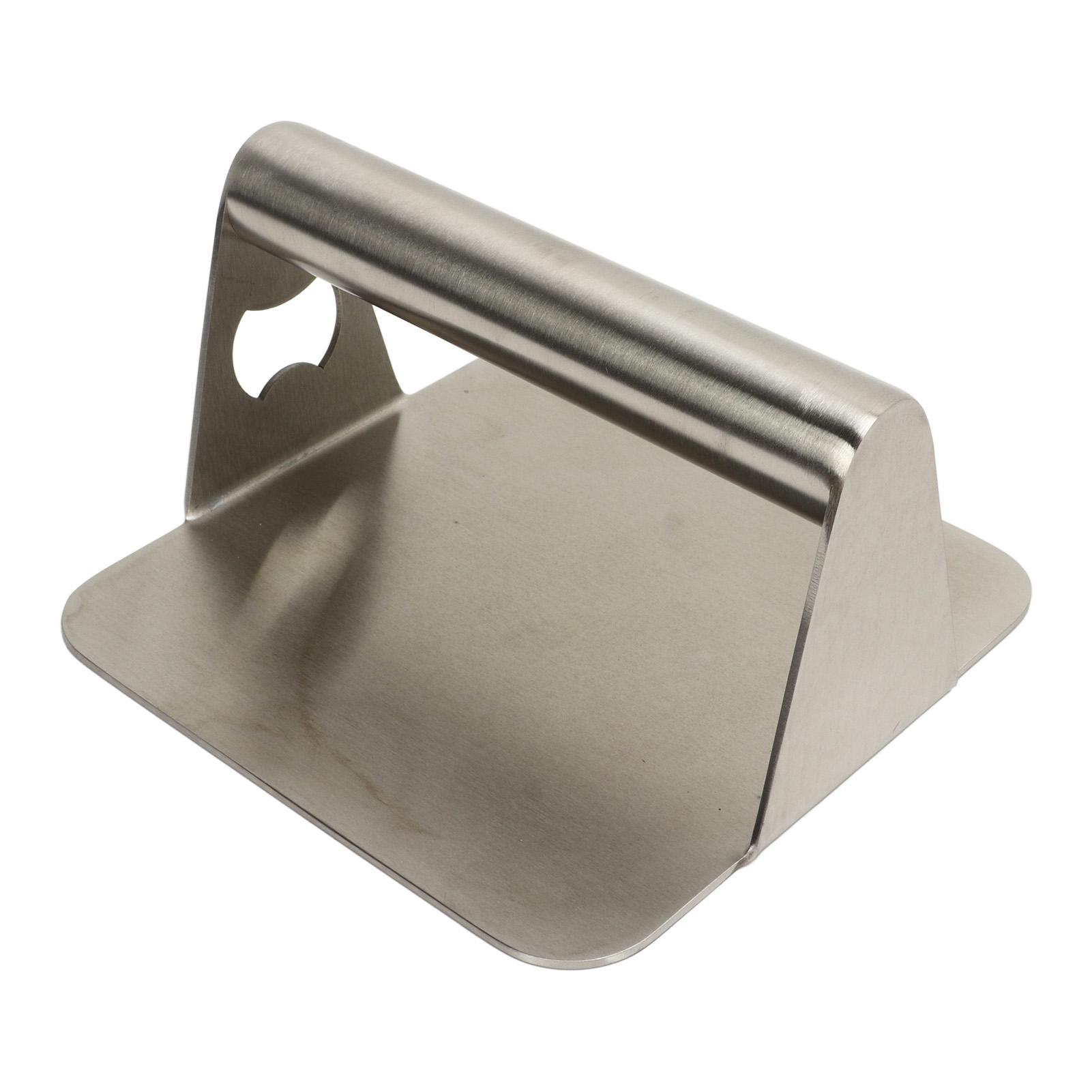 Burger Press Rectangular 304 Stainless Steel Burger Smasher Non Stick Sleek Flat Bottom Hamburger Press
Burger Press Rectangular 304 Stainless Steel Burger Smasher Non Stick Sleek Flat Bottom Hamburger Press