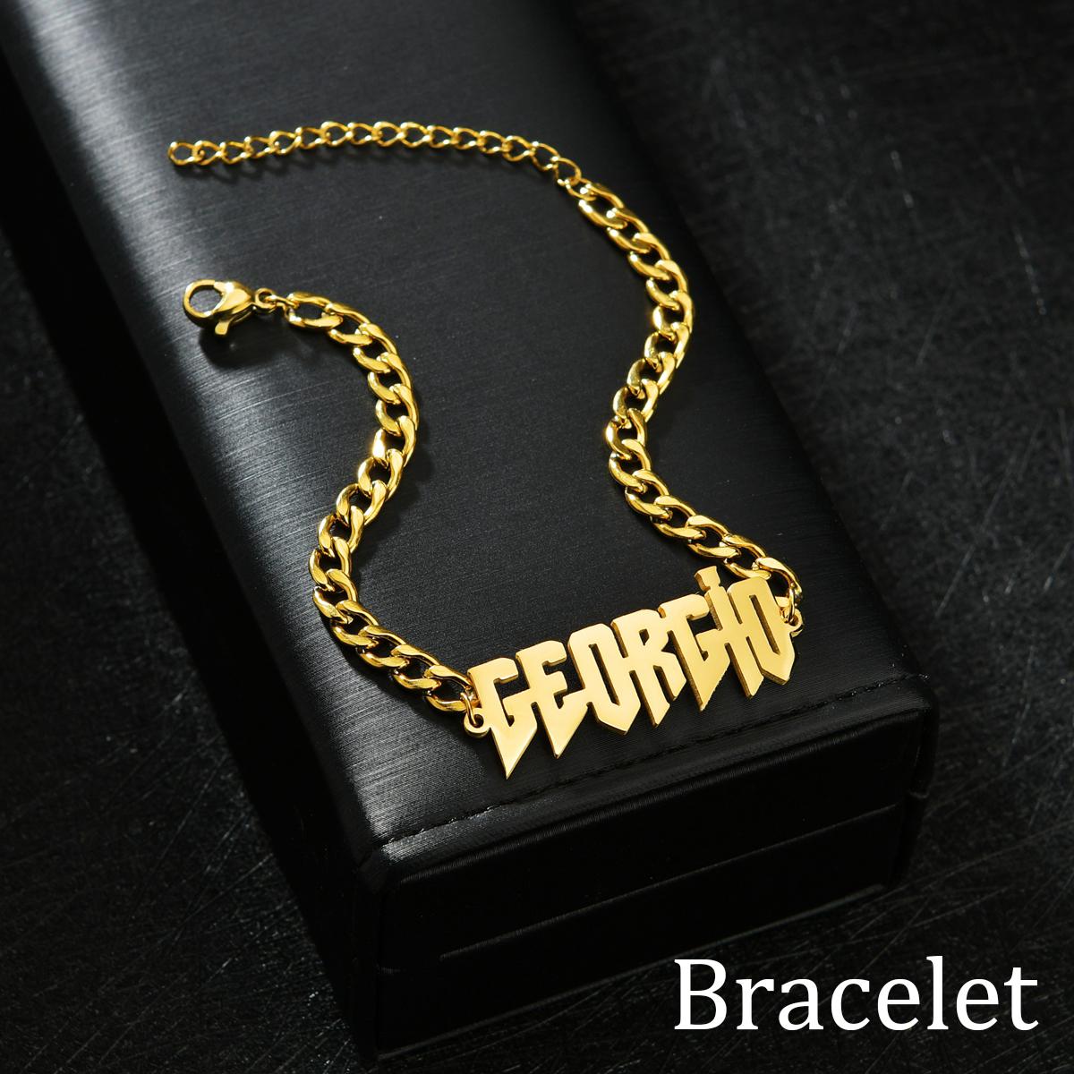 New Personalized Custom 5mm NK Thick Bracelet and Necklace Jewelry Set Pendant Stainless Steel For Men Bangle Birthday Gift Silver color&tell seller length
New Personalized Custom 5mm NK Thick Bracelet and Necklace Jewelry Set Pendant Stainless Steel For Men Bangle Birthday Gift Silver color&tell seller length