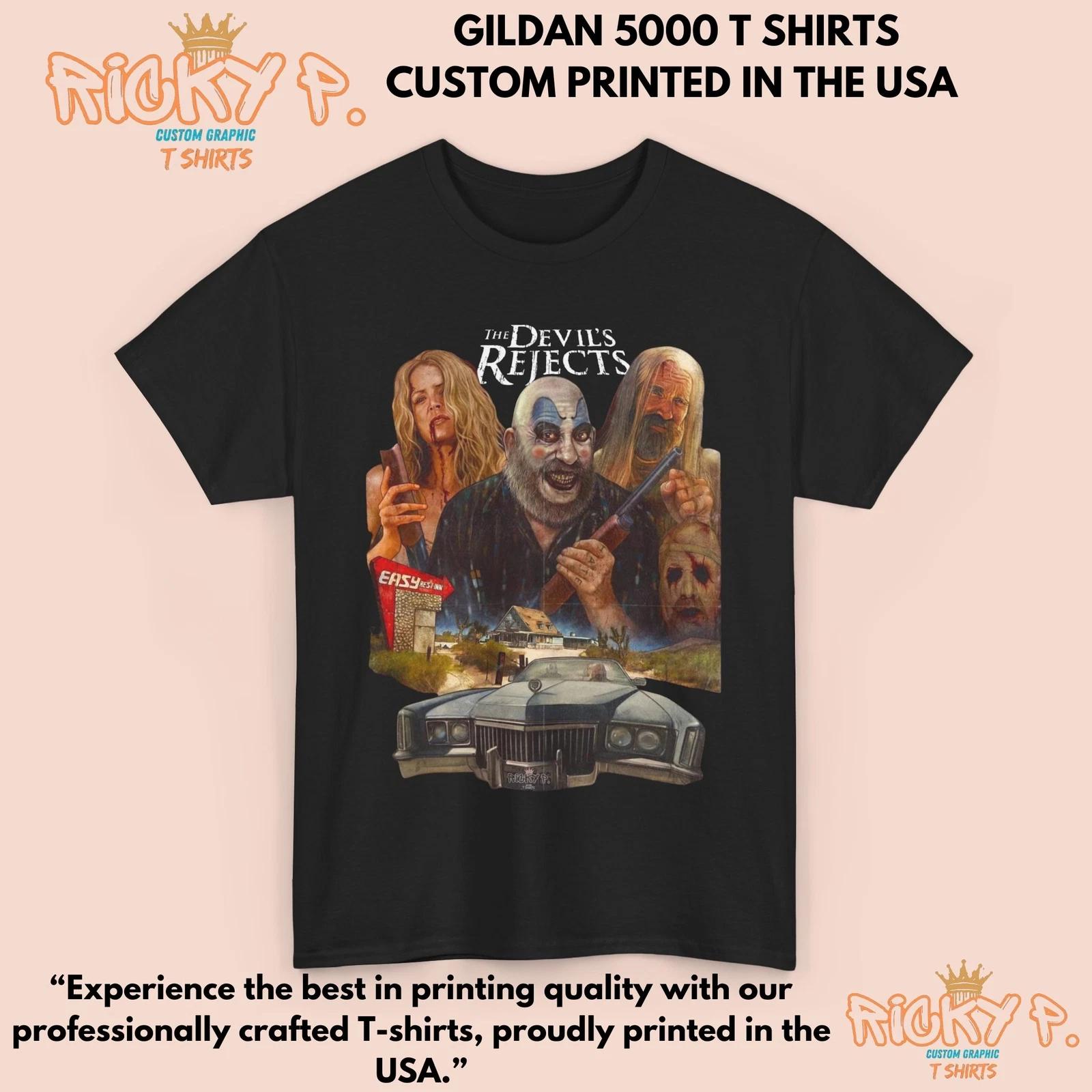 Devils Rejects Rob Zombie Horror 100% Cotton T-shirt Mens Tees Top Unisex Heavy Cotton Tee 4XL
Devils Rejects Rob Zombie Horror 100% Cotton T-shirt Mens Tees Top Unisex Heavy Cotton Tee 4XL