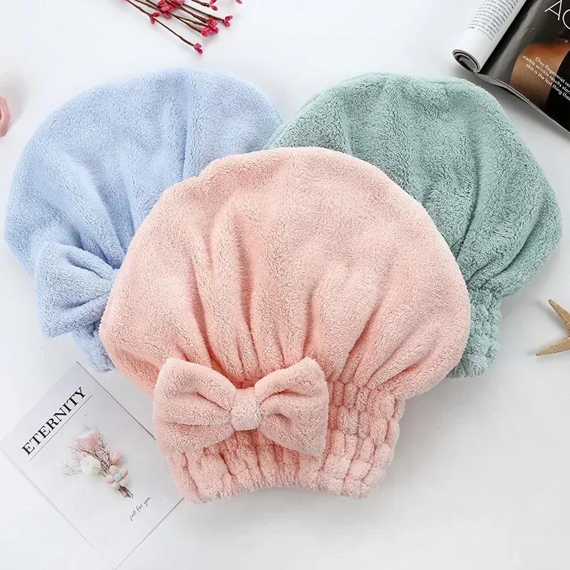 Microfiber Hair Drying Towel Super Absorbent Hair Dry Wrap with Button Soft Bath Shower Cap Absorbent Lady Turban Head розовый
Microfiber Hair Drying Towel Super Absorbent Hair Dry Wrap with Button Soft Bath Shower Cap Absorbent Lady Turban Head розовый