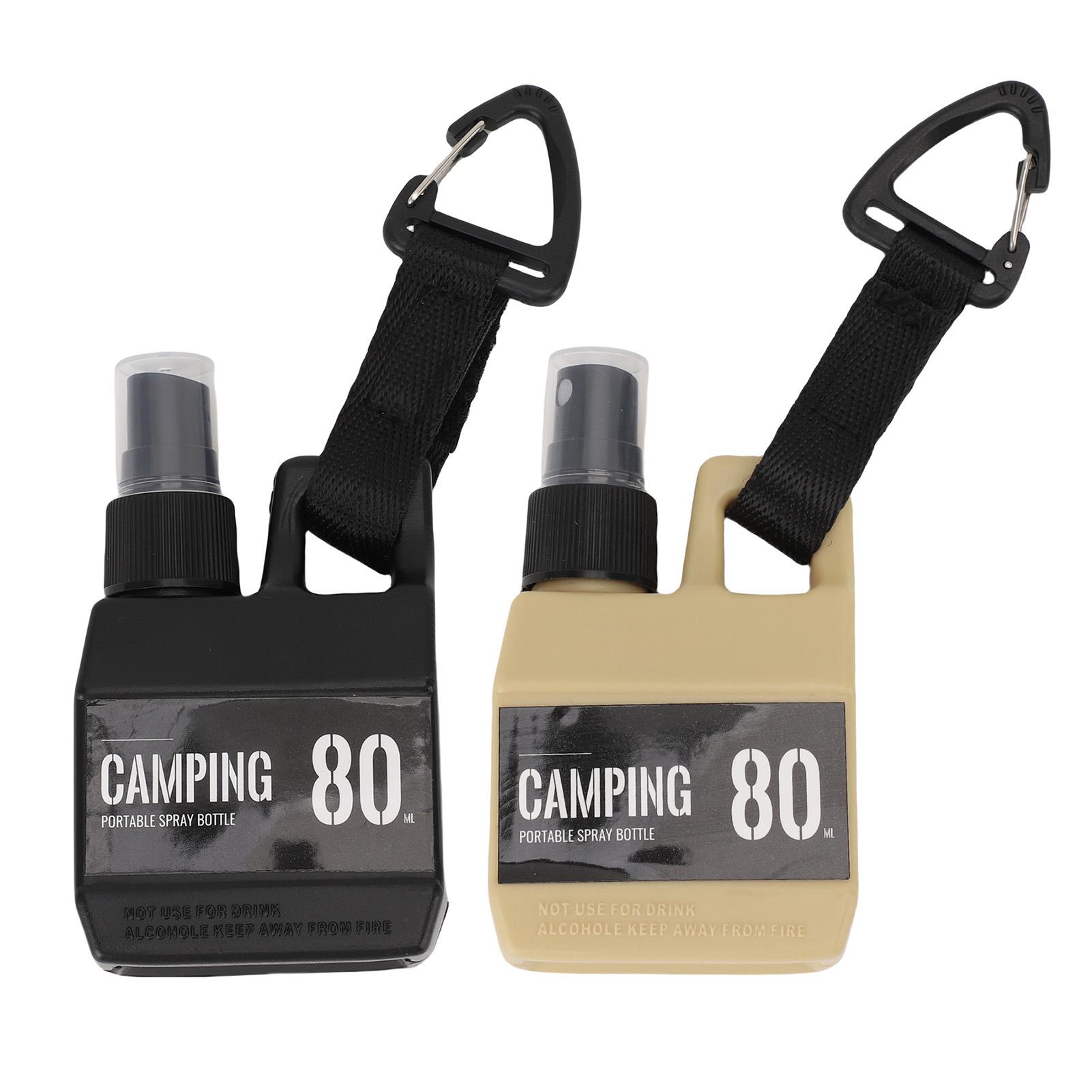 Spray Bottle Plastic Empty 80ml Mini Refillable Camping Portable Outdoor Travel Spraying with Hangin Black
Spray Bottle Plastic Empty 80ml Mini Refillable Camping Portable Outdoor Travel Spraying with Hangin Black