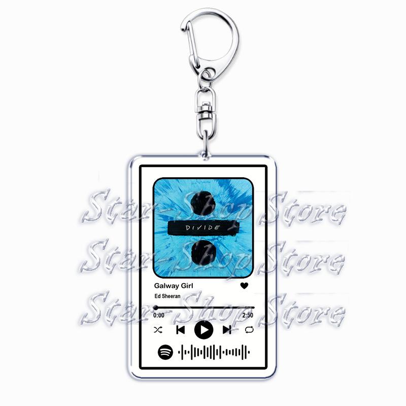 Pop Singer Music Keychains for Women Accessories Bag Perfect Shape of You Love Songs Keying Jewelry Fans Friend Valentines Gifts
Pop Singer Music Keychains for Women Accessories Bag Perfect Shape of You Love Songs Keying Jewelry Fans Friend Valentines Gifts
