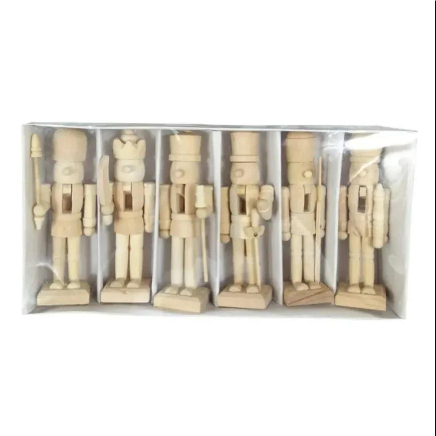2025 New 6Pcs Christmas Wooden Unfinished Nutcracker Figurines DIY Blank Unpainted Nutcracker Puppet Walnut Soldier Ornament Dec
2025 New 6Pcs Christmas Wooden Unfinished Nutcracker Figurines DIY Blank Unpainted Nutcracker Puppet Walnut Soldier Ornament Dec