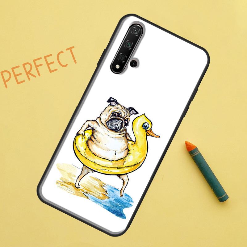 Cute Pug Dog For Huawei Nova Y91 Y70 Y72 Y73 Y60 Y90 Y61 8i 7i 11i 12i 12s 9 10 SE P20 P30 P40 Lite Case Huawei P30 Pro
Cute Pug Dog For Huawei Nova Y91 Y70 Y72 Y73 Y60 Y90 Y61 8i 7i 11i 12i 12s 9 10 SE P20 P30 P40 Lite Case Huawei P30 Pro