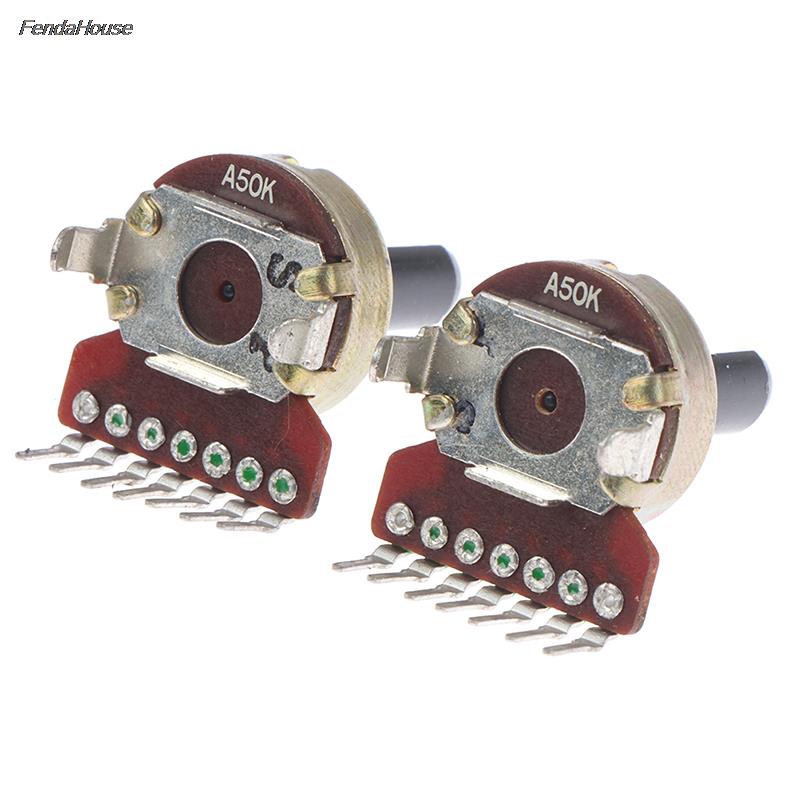 7 Bent Foot Half Shaft Length 15MM 161 Rotary Potentiometer Dual A50K / A503 Dual Channel Amplifier Volume Potentiometer one size
7 Bent Foot Half Shaft Length 15MM 161 Rotary Potentiometer Dual A50K / A503 Dual Channel Amplifier Volume Potentiometer one size