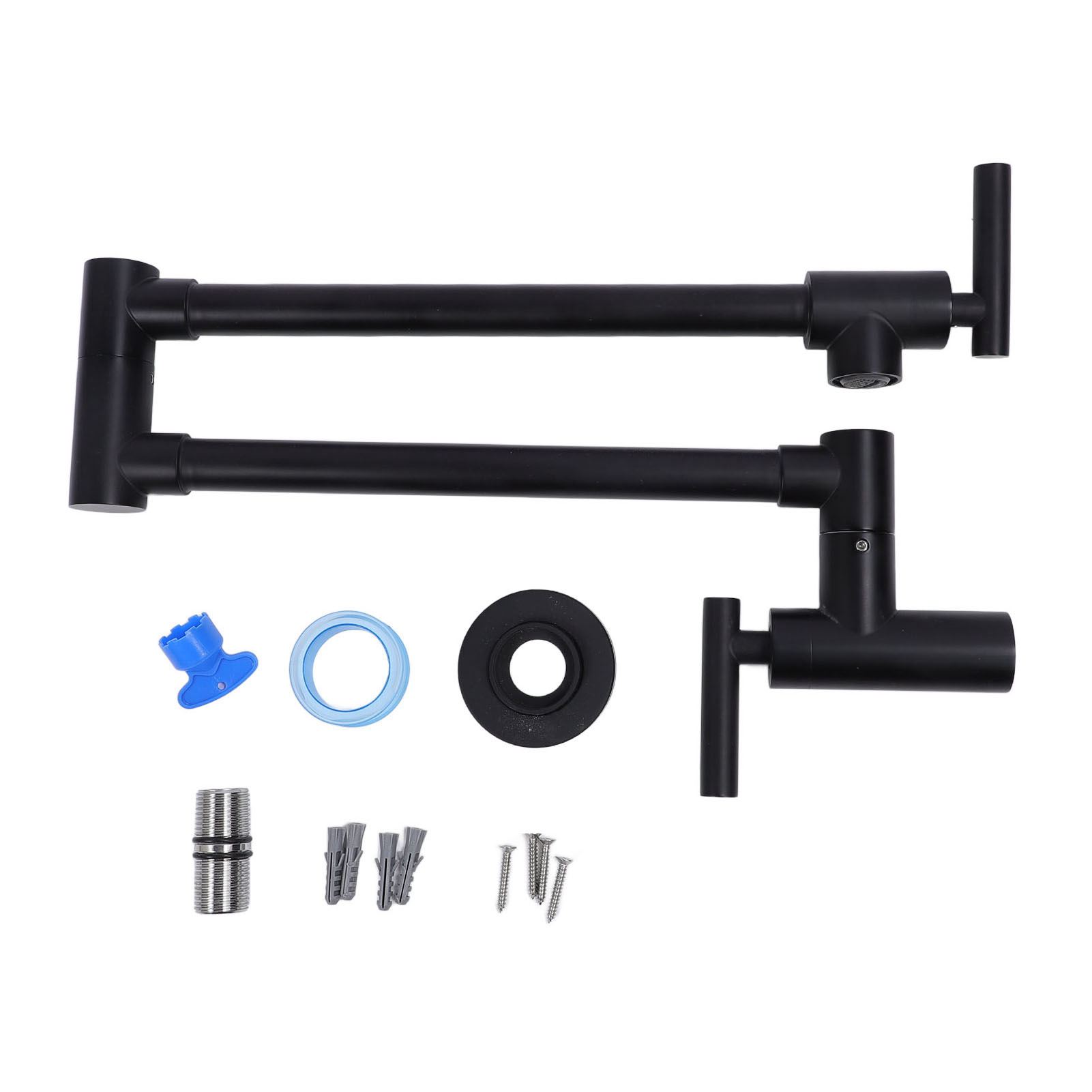 Змішувач для наповнення каструль 304 Нержавіюча сталь Настінний Складаний Поворотний кронштейн Над плитою Кухонний змішувач для каструль чорний
Змішувач для наповнення каструль 304 Нержавіюча сталь Настінний Складаний Поворотний кронштейн Над плитою Кухонний змішувач для каструль чорний