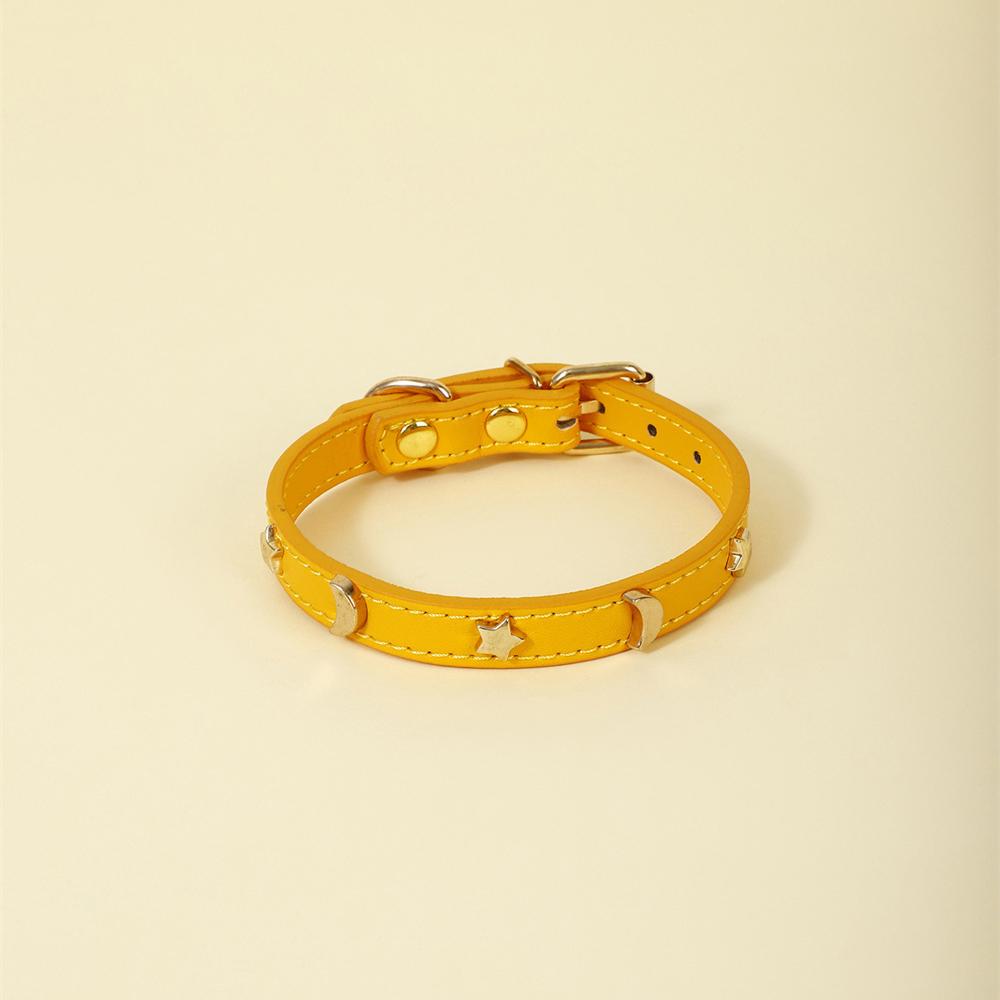 Ошейник для кошек, износостойкий, украшение в виде звезды и луны, удобный, модный, мягкий кожаный материал, аксессуары для кошек, кожаный ошейник для домашних животных 13 золотой
Ошейник для кошек, износостойкий, украшение в виде звезды и луны, удобный, модный, мягкий кожаный материал, аксессуары для кошек, кожаный ошейник для домашних животных 13 золотой