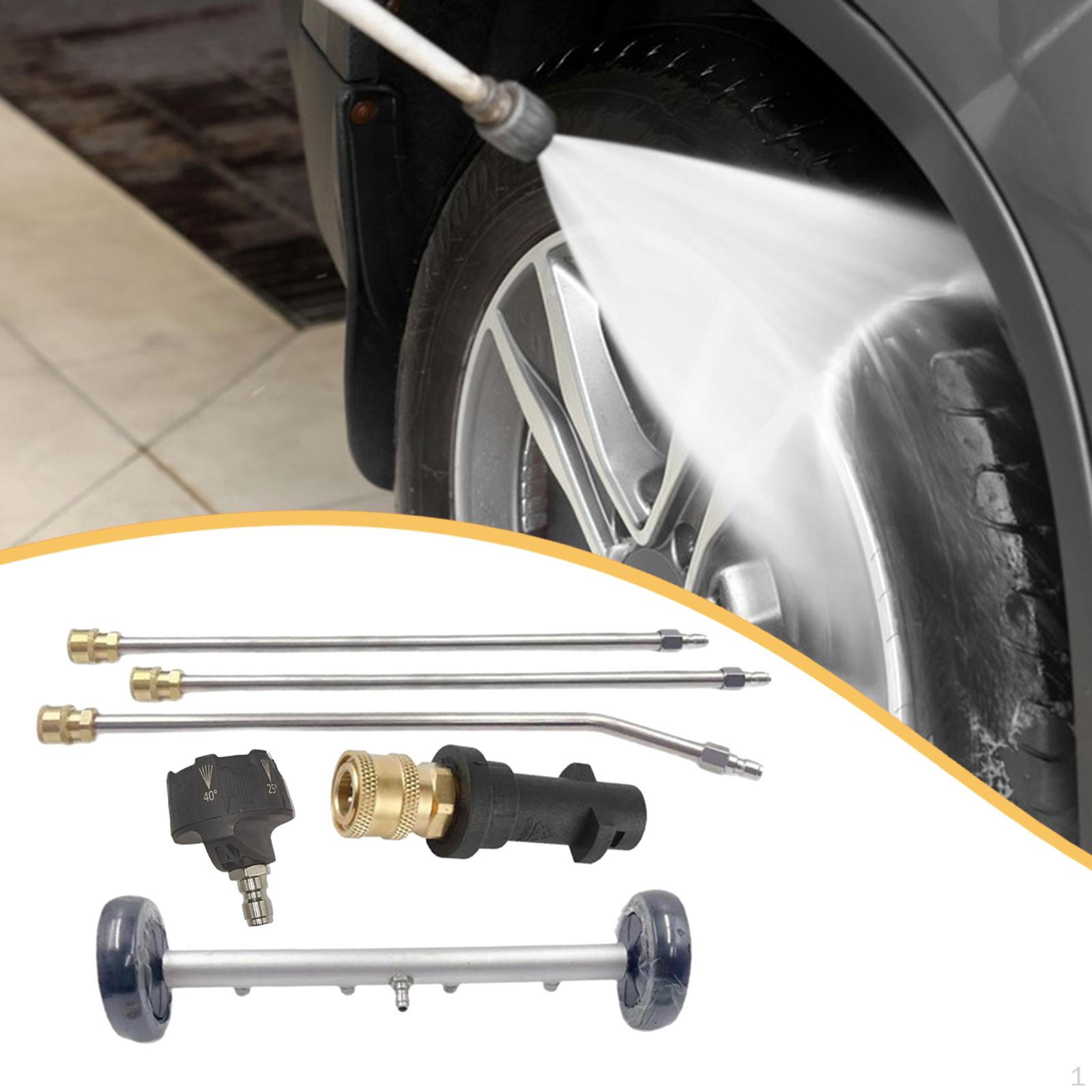 Efficient Car Underbody Cleaner with Pressure Washer, 3 Extension Rods for Deck, Patio And SUV. чорний
Efficient Car Underbody Cleaner with Pressure Washer, 3 Extension Rods for Deck, Patio And SUV. чорний