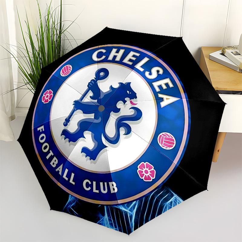 Chelsea Football Club, Badge Automatic Opening and Closing, 8 rib Structure Portable Umbrella, Suitable for Men and Women in All Seasons Pe
Chelsea Football Club, Badge Automatic Opening and Closing, 8 rib Structure Portable Umbrella, Suitable for Men and Women in All Seasons Pe