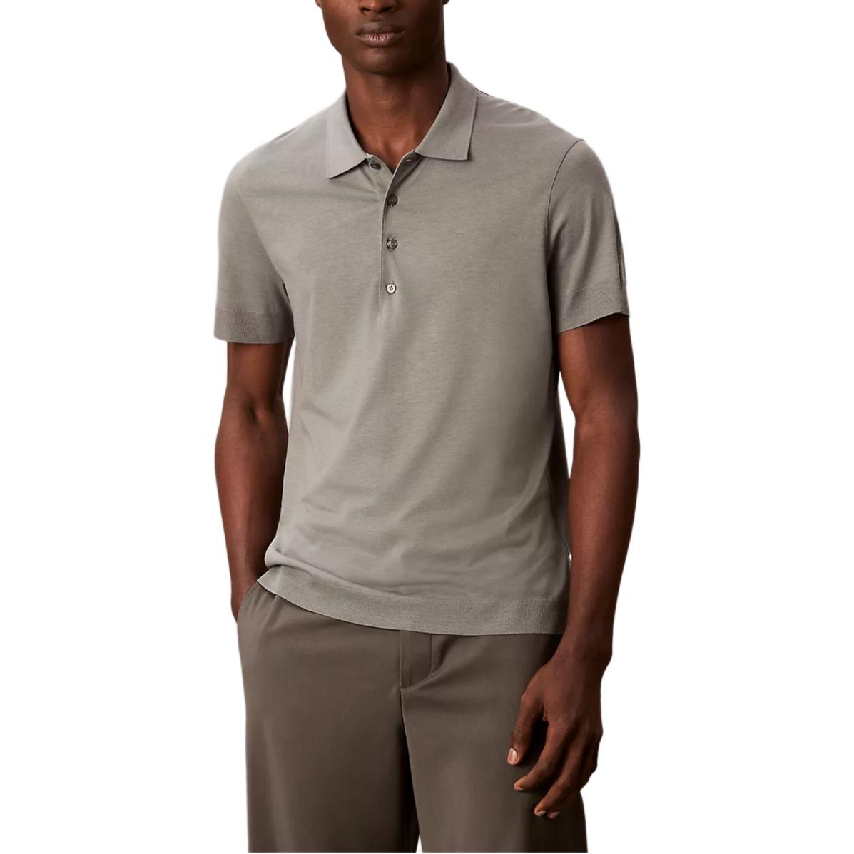 Calvin Klein Minimalist Comfortable Versatile Fine Knit Slim Fit Short Sleeve Polo Shirt Men tops 4LB255G-RMG S
Calvin Klein Minimalist Comfortable Versatile Fine Knit Slim Fit Short Sleeve Polo Shirt Men tops 4LB255G-RMG S