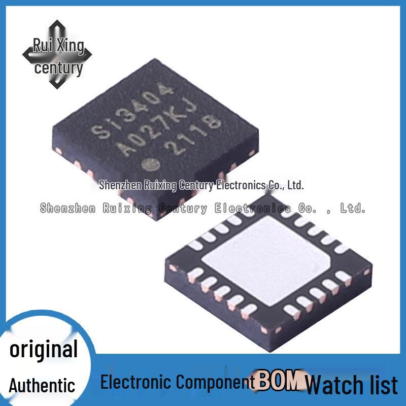 SI3404-A-GMR Power over Ethernet Controller, QFN-20 Package
SI3404-A-GMR Power over Ethernet Controller, QFN-20 Package