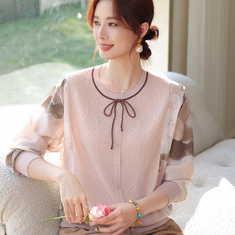 Mom s Stylish Spring Outfit: 2026 Gauze Sleeve Top & Seven-Sleeve T-shirt Set for Middle-Aged and Elderly Women 3XL (135-145 jin)
Mom s Stylish Spring Outfit: 2026 Gauze Sleeve Top & Seven-Sleeve T-shirt Set for Middle-Aged and Elderly Women 3XL (135-145 jin)