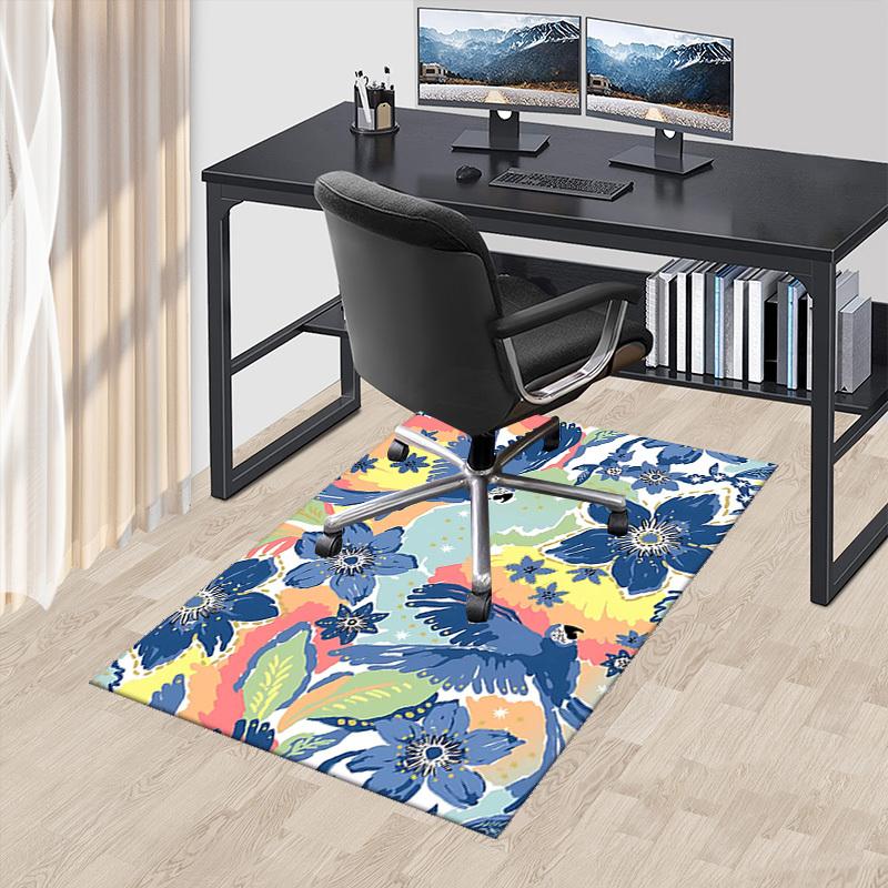 1pc Parrot and Flower Pattern Chair Mat - Anime Cartoon Design, Non-Slip Carpet for Office Use, Suitable for All Seasons.A013 60cm by 90cm
1pc Parrot and Flower Pattern Chair Mat - Anime Cartoon Design, Non-Slip Carpet for Office Use, Suitable for All Seasons.A013 60cm by 90cm