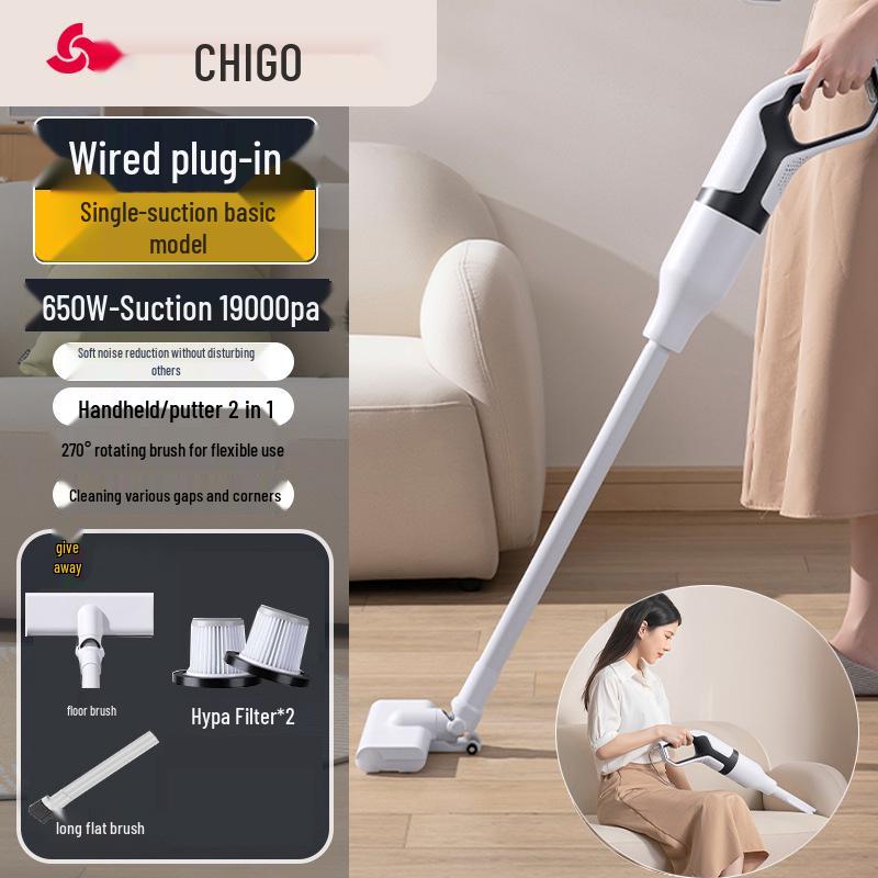 Ручной беспроводной пылесос и швабра Chigo: Мощное всасывание для шерсти домашних животных и уборки пола
Ручной беспроводной пылесос и швабра Chigo: Мощное всасывание для шерсти домашних животных и уборки пола
