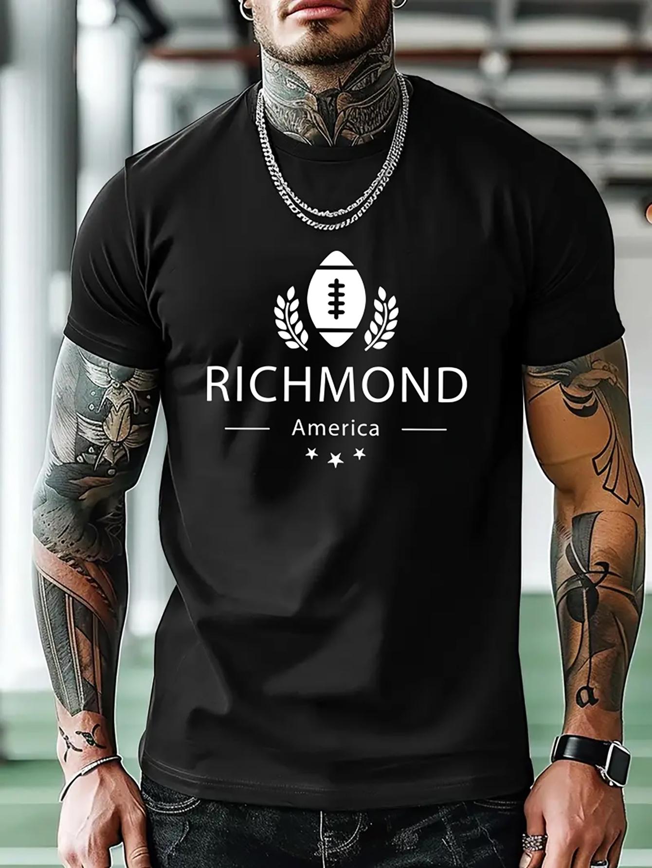 Casual Graphic T-shirt - Richmond America Football & Wheat Print XXL
Casual Graphic T-shirt - Richmond America Football & Wheat Print XXL