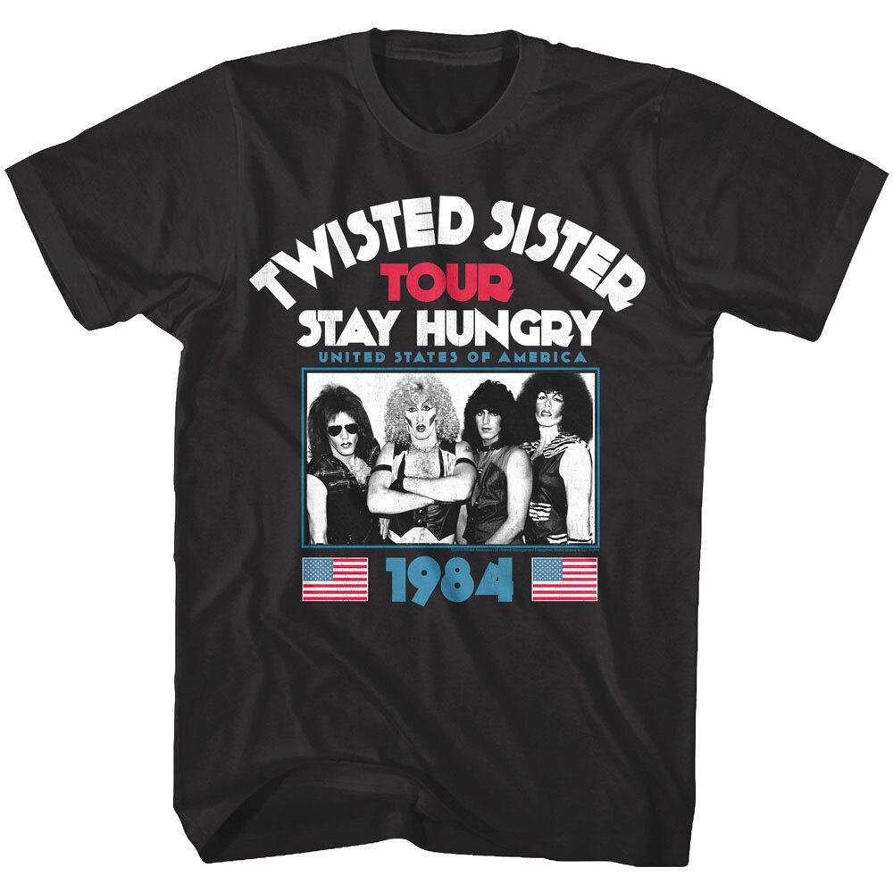 Twisted Sister Stay Hungry US Tour 1984 Men s T Shirt XL
Twisted Sister Stay Hungry US Tour 1984 Men s T Shirt XL