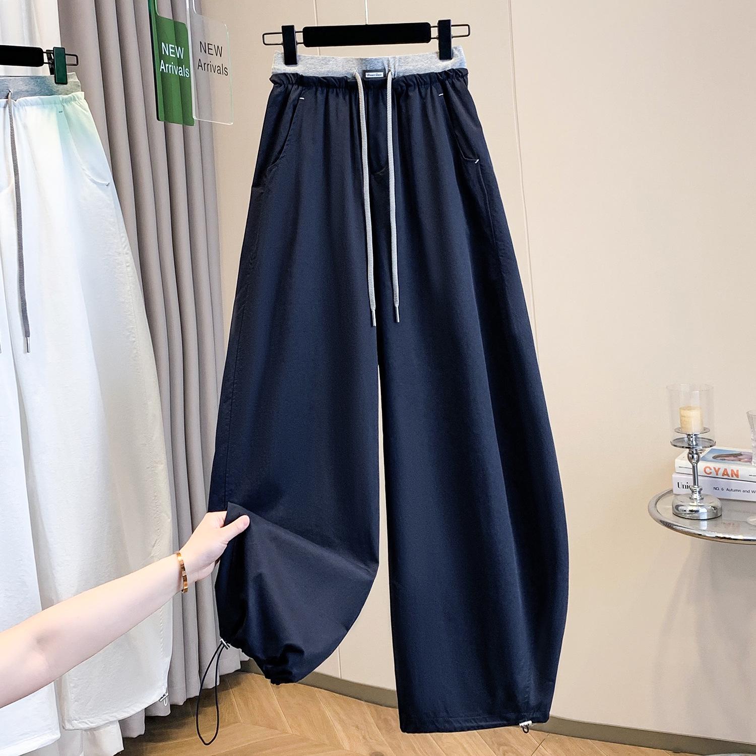 Women s High-Waist Balloon Pants - Slimming, Drapey, Wide-Leg, Elastic Cuff, Two-Way Summer Casuals XL темно-синього кольору
Women s High-Waist Balloon Pants - Slimming, Drapey, Wide-Leg, Elastic Cuff, Two-Way Summer Casuals XL темно-синього кольору