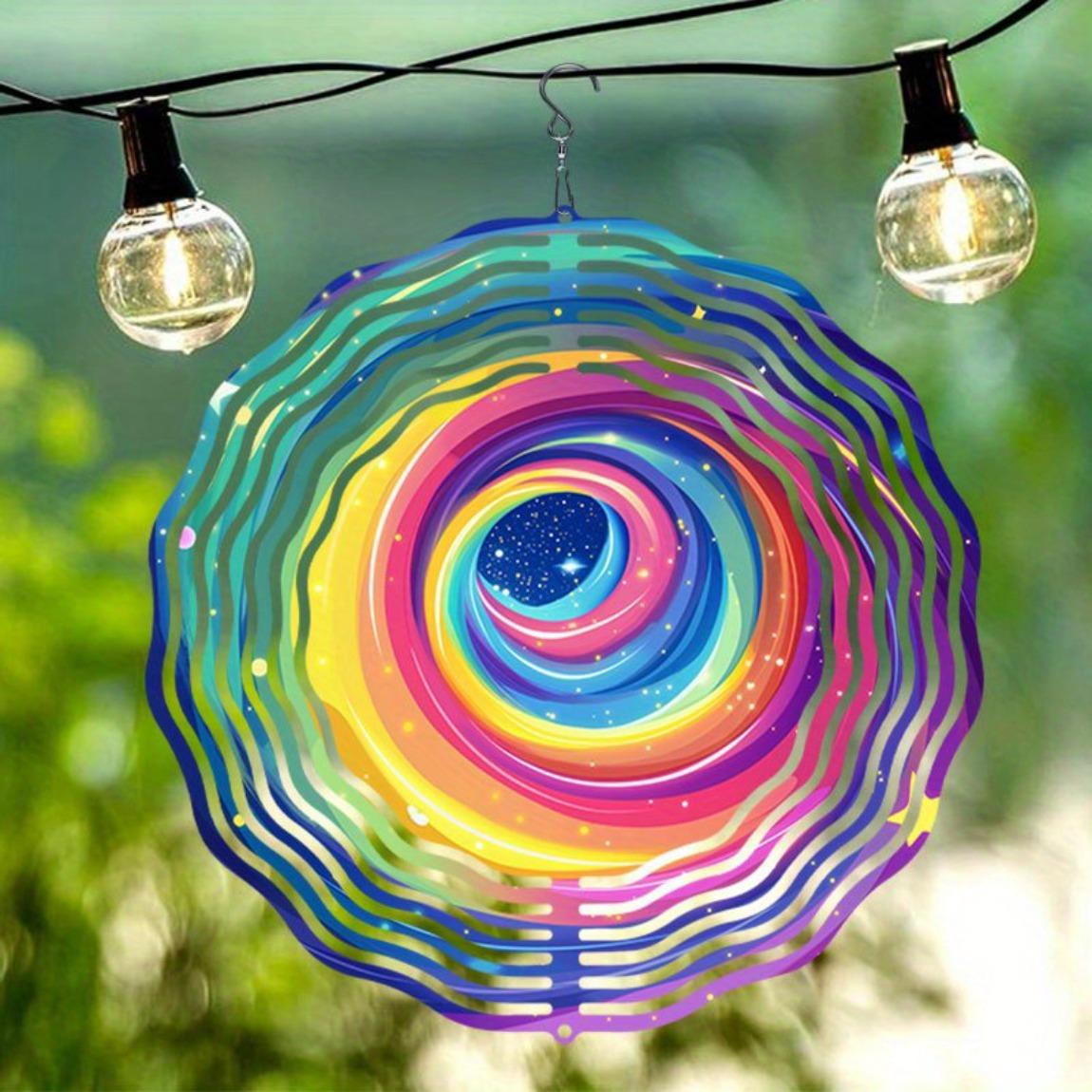 Vibrant 3D Colorful Swirl Wind Spinner Kinetic Metal Art for Outdoor Garden Yard Patio Decor Unique Dancing Gift Idea
Vibrant 3D Colorful Swirl Wind Spinner Kinetic Metal Art for Outdoor Garden Yard Patio Decor Unique Dancing Gift Idea