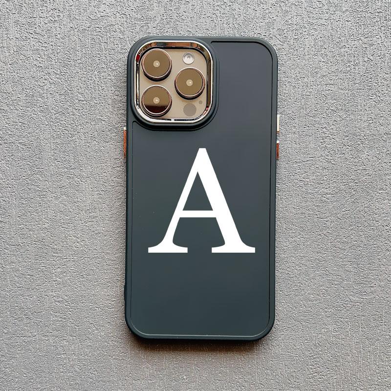 First Name Initials Letter A Z Fashion Phone Case For iPhone 14 13 12 11 15 Pro Max 8 Plus X XS XR Luxury White Plain Soft Cover iphone12
First Name Initials Letter A Z Fashion Phone Case For iPhone 14 13 12 11 15 Pro Max 8 Plus X XS XR Luxury White Plain Soft Cover iphone12