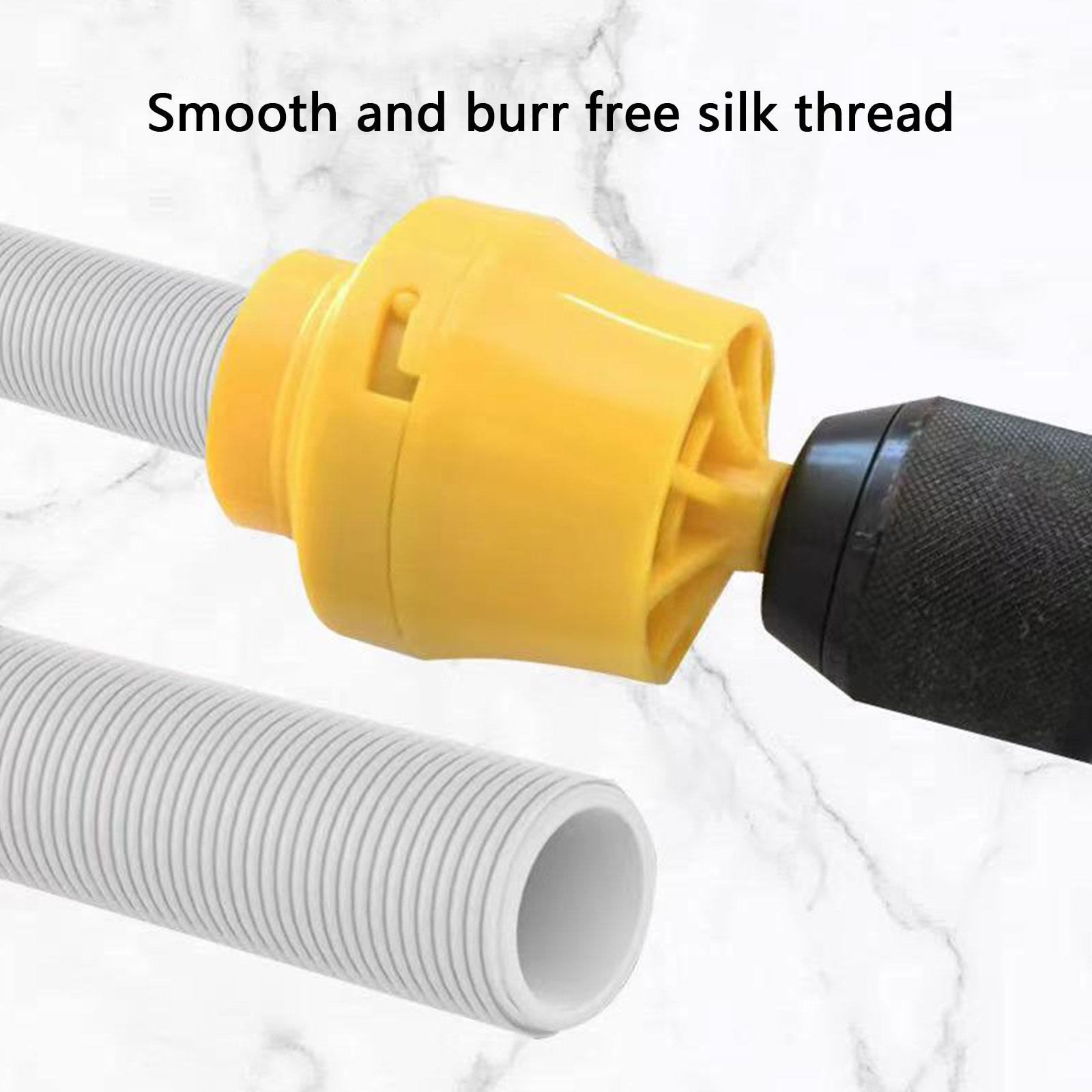 Drill Bit With PVC Pipe Threader Water Pipe Expansion Drill Punch Plumber Pipe Round Die Set Plumbing Repair Tool
Drill Bit With PVC Pipe Threader Water Pipe Expansion Drill Punch Plumber Pipe Round Die Set Plumbing Repair Tool