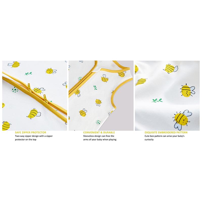 Baby Sleep Sack 0,5 Tog — 2 упаковки детского носимого одеяла, летний детский спальный мешок без рукавов с
Baby Sleep Sack 0,5 Tog — 2 упаковки детского носимого одеяла, летний детский спальный мешок без рукавов с