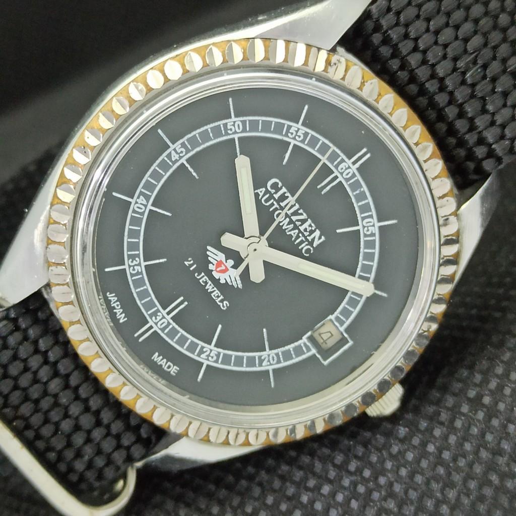USED RARE VINTAGE CITIZEN AUTOMATIC 8200 JAPAN MENS DATE WATCH 532e-a286106-9 SKU532e-a286106
USED RARE VINTAGE CITIZEN AUTOMATIC 8200 JAPAN MENS DATE WATCH 532e-a286106-9 SKU532e-a286106